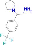 2-PYRROLIDINYL-2-[4-(TRIFLUOROMETHYL)PHENYL]ETHYLAMINE