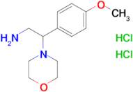 2-(4-METHOXYPHENYL)-2-MORPHOLIN-4-YLETHYLAMINE 2HCL