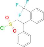 2-[2-(TRIFLUOROMETHYL)PHENYL]-2-PHENYLETHYLSULFONYL CHLORIDE