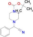 TERT-BUTYL 4-(CYANO(PHENYL)METHYL)PIPERAZINE-1-CARBOXYLATE