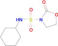 N-CYCLOHEXYL-2-OXOOXAZOLIDINE-3-SULFONAMIDE