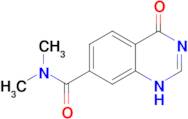 N,N-DIMETHYL-4-OXO-3,4-DIHYDROQUINAZOLINE-7-CARBOXAMIDE