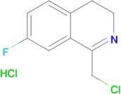 1-(CHLOROMETHYL)-7-FLUORO-3,4-DIHYDROISOQUINOLINE HCL