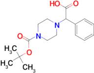 2-{4-[(TERT-BUTYL)OXYCARBONYL]PIPERAZINYL}-2-PHENYLACETIC ACID