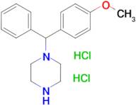 [(4-METHOXYPHENYL)PHENYLMETHYL]PIPERAZINE 2HCL