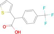 2-(2-THIENYL)-2-[4-(TRIFLUOROMETHYL)PHENYL]ACETIC ACID