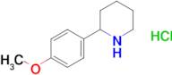 2-(4-METHOXYPHENYL)PIPERIDINE HCL