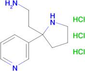 2-(3-PYRIDYL)-2-PYRROLIDINYLETHYLAMINE 3HCL