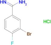 3-BROMO-4-FLUOROBENZAMIDINE HCL