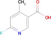 6-Fluoro-4-methylpyridine-3-carboxylic acid