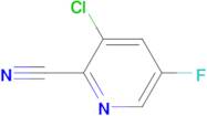 3-CHLORO-5-FLUOROPYRIDINE-2-CARBONITRILE