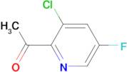1-(3-CHLORO-5-FLUOROPYRIDIN-2-YL)ETHANONE