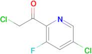 2-CHLORO-1-(5-CHLORO-3-FLUOROPYRIDIN-2-YL)ETHANONE