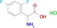 2-AMINO-2-(2,4-DIFLUOROPHENYL)ACETIC ACID HCL