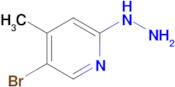 1-(5-BROMO-4-METHYLPYRIDIN-2-YL)HYDRAZINE