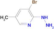 1-(3-BROMO-5-METHYLPYRIDIN-2-YL)HYDRAZINE