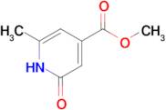 methyl 6-methyl-2-oxo-1,2-dihydropyridine-4-carboxylate