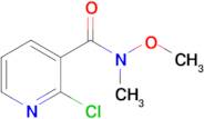 2-CHLORO-N-METHOXY-N-METHYLNICOTINAMIDE