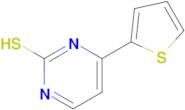 4-(2-THIENYL)PYRIMIDINE-2-THIOL