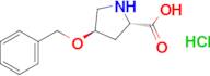(2S,4R)-4-(BENZYLOXY)PYRROLIDINE-2-CARBOXYLIC ACID HCL