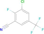 3-CHLORO-2-FLUORO-5-TRIFLUOROMETHYLBENZONITRILE