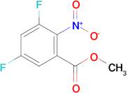 METHYL 3,5-DIFLUORO-2-NITROBENZOATE