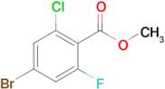 METHYL 4-BROMO-2-CHLORO-6-FLUOROBENZOATE