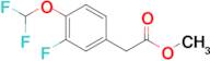 METHYL 4-DIFLUOROMETHOXY-3-FLUOROPHENYLACETATE