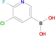 5-CHLORO-6-FLUOROPYRIDIN-3-YLBORONIC ACID
