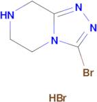 3-BROMO-5,6,7,8-TETRAHYDRO-[1,2,4]TRIAZOLO[4,3-A]PYRAZINE HYDROBROMIDE