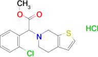 a-(2-CHLOROPHENYL)-4,7-DIHYDRO-THIENO[2,3-C]PYRIDINE-6(5H)-ACETIC ACID METHYL ESTER HCL