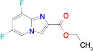 ETHYL 6,8-DIFLUOROIMIDAZO[1,2-A]PYRIDINE-2-CARBOXYLATE