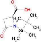 (4S)-N-(TERT-BUTYLDIMETHYLSILYL)AZETIDIN-2-ONE-4-CARBOXYLIC ACID