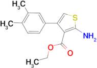 ethyl 2-amino-4-(3,4-dimethylphenyl)thiophene-3-carboxylate