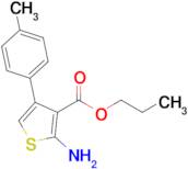 propyl 2-amino-4-(4-methylphenyl)thiophene-3-carboxylate