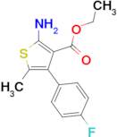 ethyl 2-amino-4-(4-fluorophenyl)-5-methylthiophene-3-carboxylate