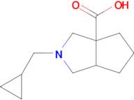 2-(cyclopropylmethyl)hexahydrocyclopenta[c]pyrrole-3a(1H)-carboxylic acid