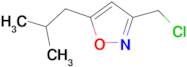 3-(chloromethyl)-5-isobutylisoxazole