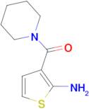 3-(piperidin-1-ylcarbonyl)thiophen-2-amine