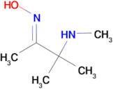 (2E)-3-methyl-3-(methylamino)butan-2-one oxime