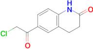 6-(chloroacetyl)-3,4-dihydroquinolin-2(1H)-one