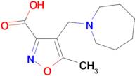 4-(azepan-1-ylmethyl)-5-methylisoxazole-3-carboxylic acid