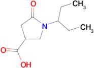 1-(1-ethylpropyl)-5-oxopyrrolidine-3-carboxylic acid