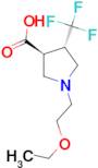 (3S,4S)-1-(2-ethoxyethyl)-4-(trifluoromethyl)pyrrolidine-3-carboxylic acid