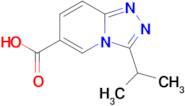 3-Isopropyl-[1,2,4]triazolo[4,3-a]pyridine-6-carboxylic acid