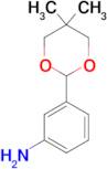 3-(5,5-dimethyl-1,3-dioxan-2-yl)aniline