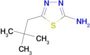5-(2,2-dimethylpropyl)-1,3,4-thiadiazol-2-amine