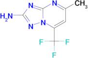 5-methyl-7-(trifluoromethyl)[1,2,4]triazolo[1,5-a]pyrimidin-2-amine