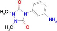 4-(3-aminophenyl)-1,2-dimethyl-1,2,4-triazolidine-3,5-dione