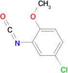 4-chloro-2-isocyanato-1-methoxybenzene